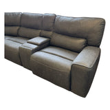 Sweeney 6 - Piece Fabric Power Reclining Sectional with Power Headrests (ID L567891) - Living Room Furniture available at Alpine Outlets in Denver