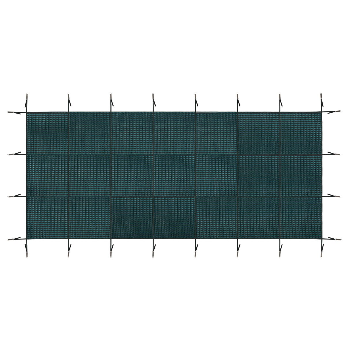 Swimming Pool Safety Cover For Rectangular Underground Pools - Green - Pool Covers available at Alpine Outlets in Denver