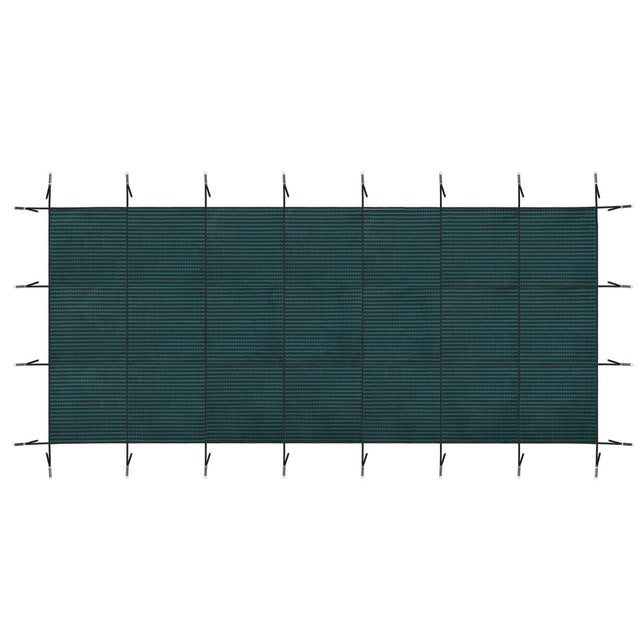 Swimming Pool Safety Cover For Rectangular Underground Pools - Green - Pool Covers available at Alpine Outlets in Denver