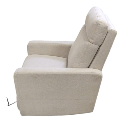 Tallula Fabric Power Glider Recliner with Power Headrest (ID L089321) - available at Alpine Outlets in Denver