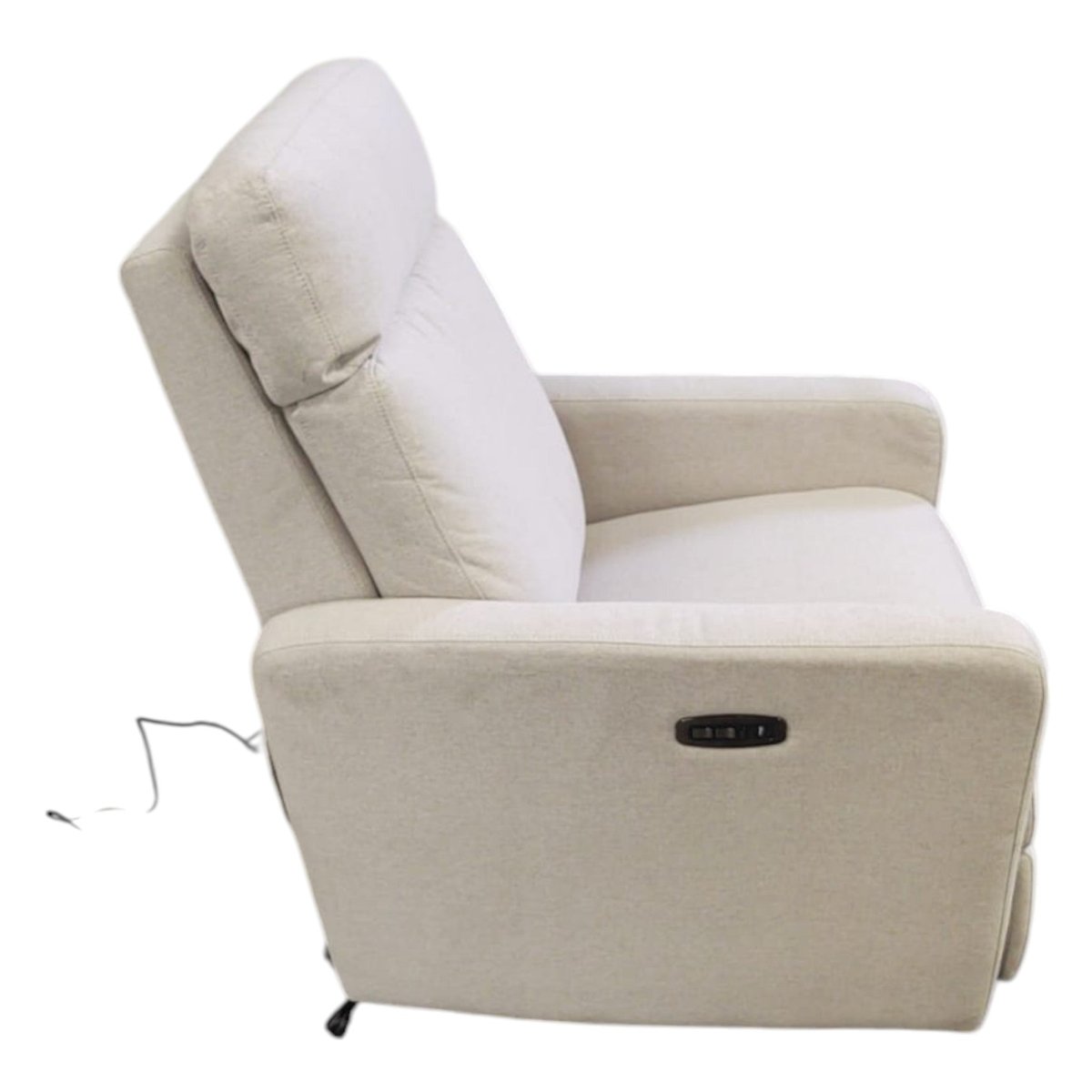 Tallula Fabric Power Glider Recliner with Power Headrest (ID L089321) - available at Alpine Outlets in Denver