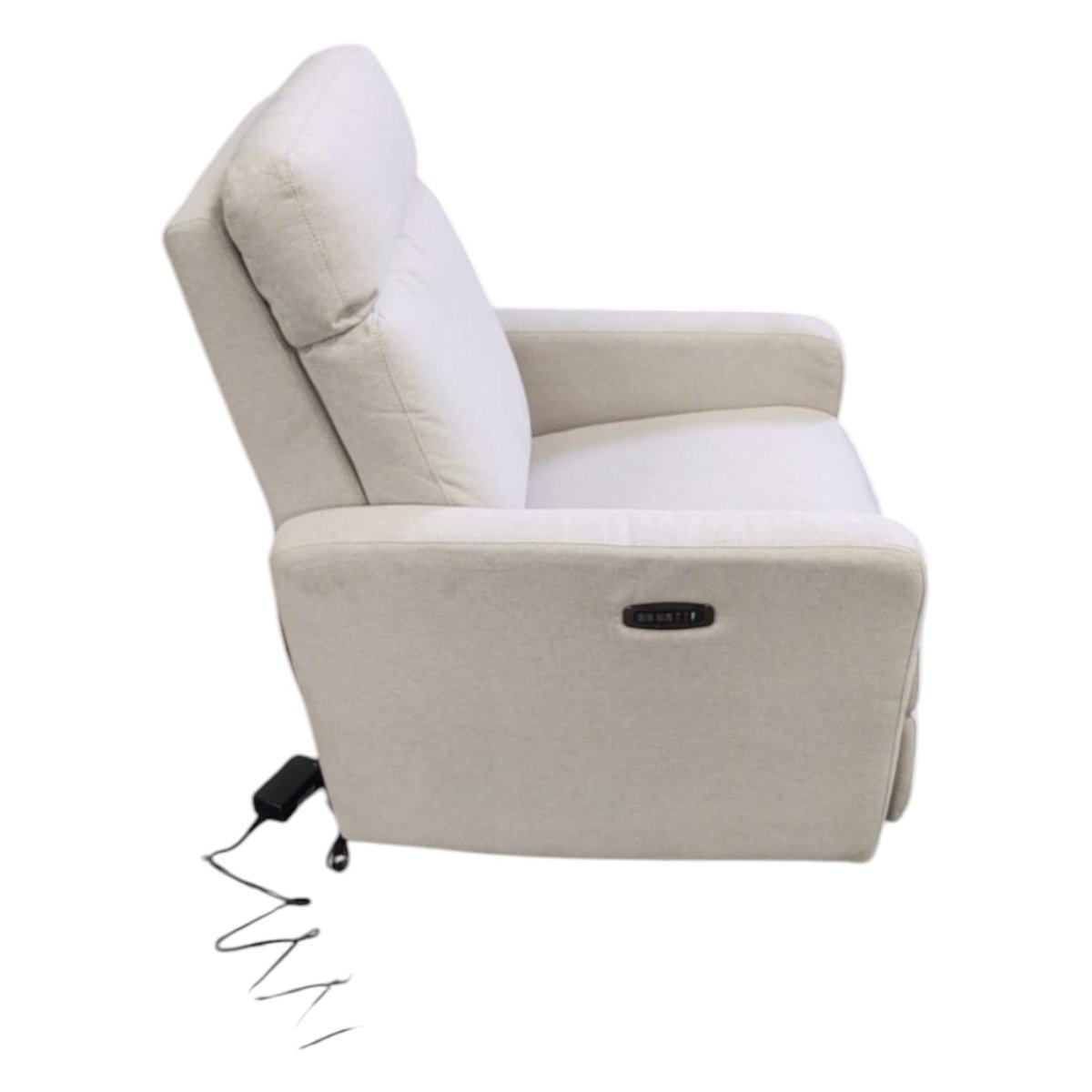 Tallula Fabric Power Glider Recliner with Power Headrest (ID L089321) - available at Alpine Outlets in Denver