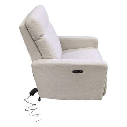 Tallula Fabric Power Glider Recliner with Power Headrest (ID L089321) - available at Alpine Outlets in Denver