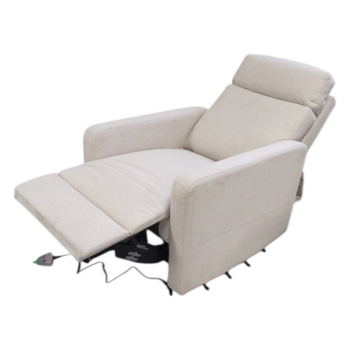 Tallula Fabric Power Glider Recliner with Power Headrest (ID L089321) - available at Alpine Outlets in Denver