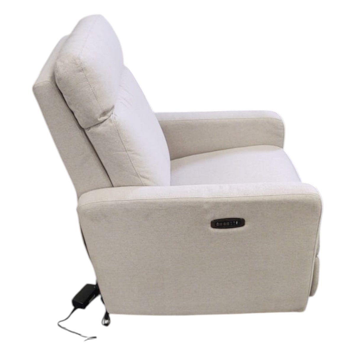 Tallula Fabric Power Glider Recliner with Power Headrest (ID L089321) - available at Alpine Outlets in Denver