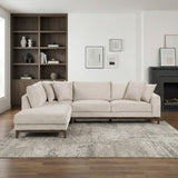 Taupe Chenille 2 - Piece Sectional with Left Chaise - 🟢 Living Room Furniture available at Alpine Outlets in Denver