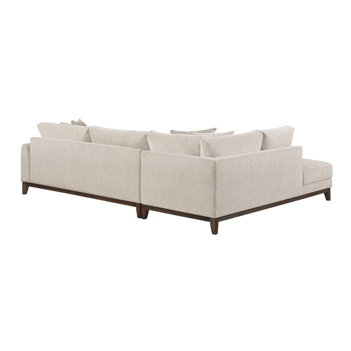 Taupe Chenille 2 - Piece Sectional with Left Chaise - 🟢 Living Room Furniture available at Alpine Outlets in Denver