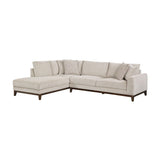 Taupe Chenille 2 - Piece Sectional with Left Chaise - 🟢 Living Room Furniture available at Alpine Outlets in Denver
