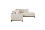 Taupe Chenille 2-Piece Sectional with Left-Facing Chaise - 🟢 Living Room Furniture available at Alpine Outlets in Denver