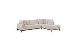 Taupe Chenille 2-Piece Sectional with Left-Facing Chaise - 🟢 Living Room Furniture available at Alpine Outlets in Denver