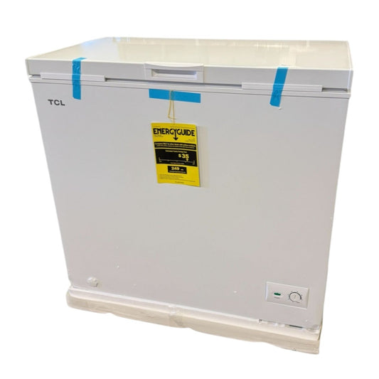 TCL 7.0 Cu. Ft. Chest Freezer, White, Garage Ready - New - (ID N5642) - Alpine Outlets