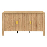 Thayer Natural Wood Top Buffet Sideboard - Sideboards available at Alpine Outlets in Denver