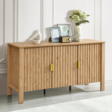 Thayer Natural Wood Top Buffet Sideboard - Sideboards available at Alpine Outlets in Denver