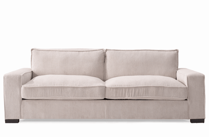 The Haven Luxe Modern Corduroy Sofa – Spacious 3 - Seater Couch - available at Alpine Outlets in Denver