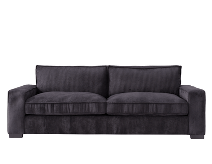 The Haven Luxe Modern Corduroy Sofa – Spacious 3 - Seater Couch - available at Alpine Outlets in Denver