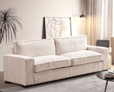 The Haven Luxe Modern Corduroy Sofa – Spacious 3 - Seater Couch - available at Alpine Outlets in Denver