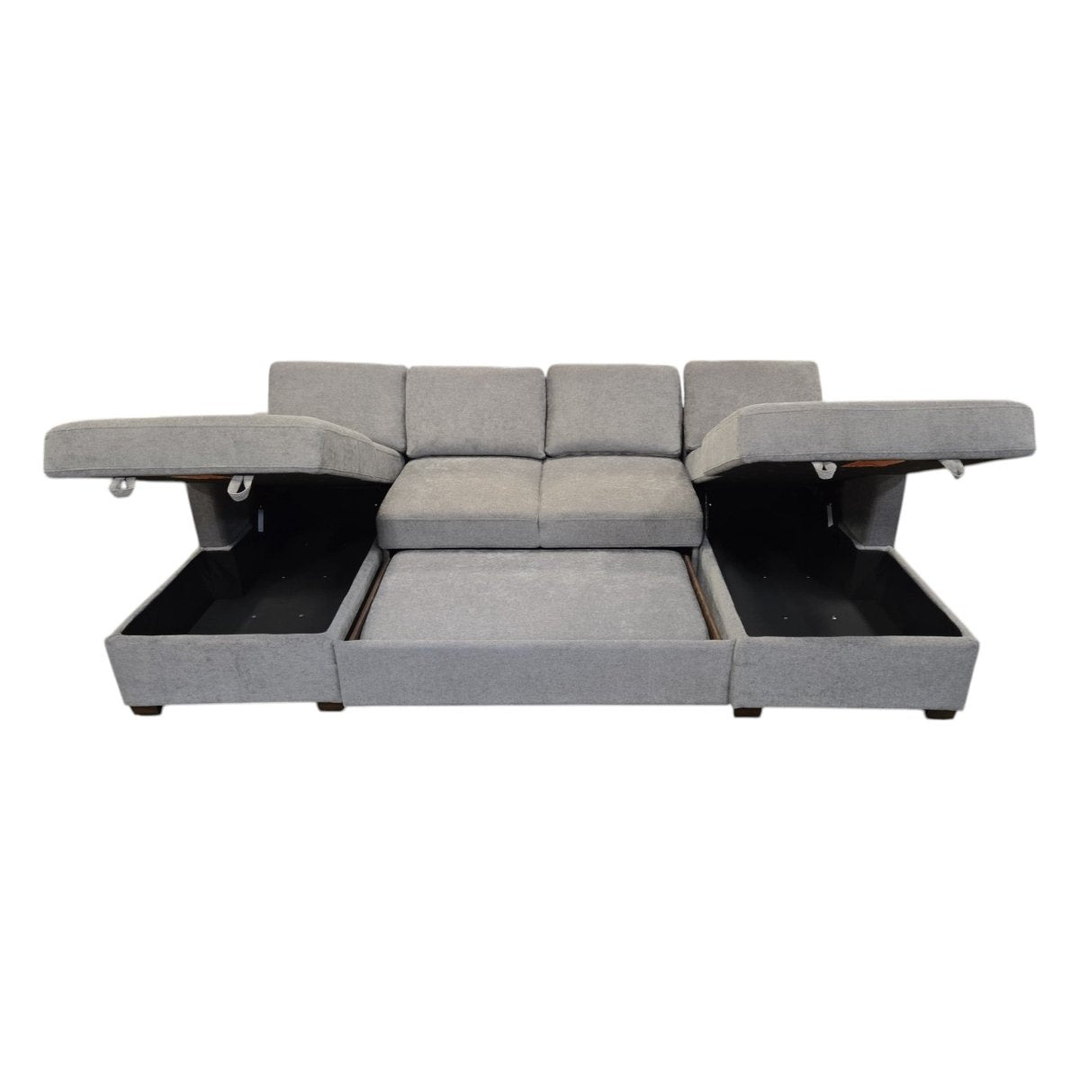 Thomasville Corvalis Convertible Sectional with Double Storage Chaise (ID N234567) - Furniture available at Alpine Outlets in Denver