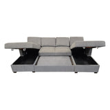 Thomasville Corvalis Convertible Sectional with Double Storage Chaise (ID N234567) - Furniture available at Alpine Outlets in Denver