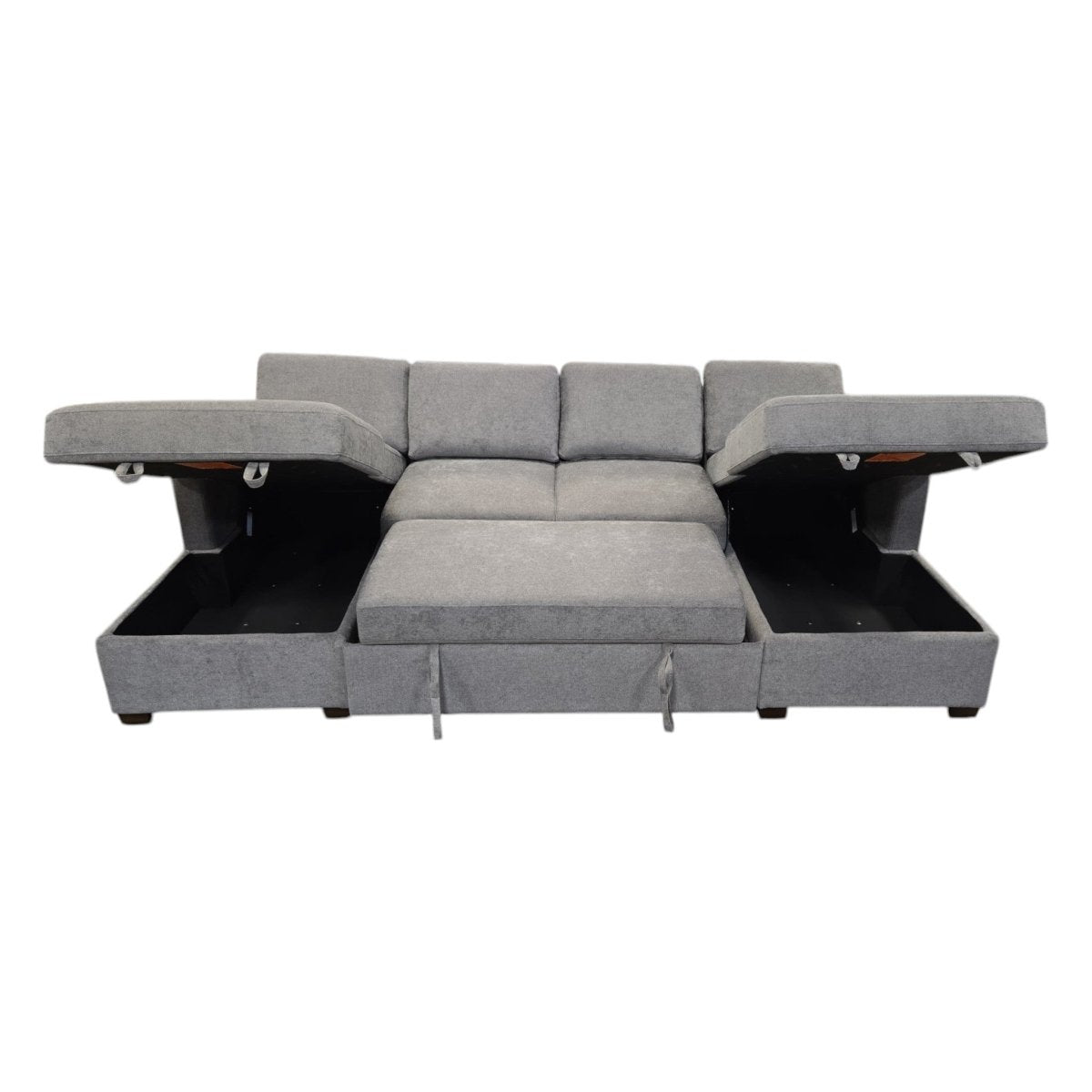 Thomasville Corvalis Convertible Sectional with Double Storage Chaise (ID N234567) - Furniture available at Alpine Outlets in Denver