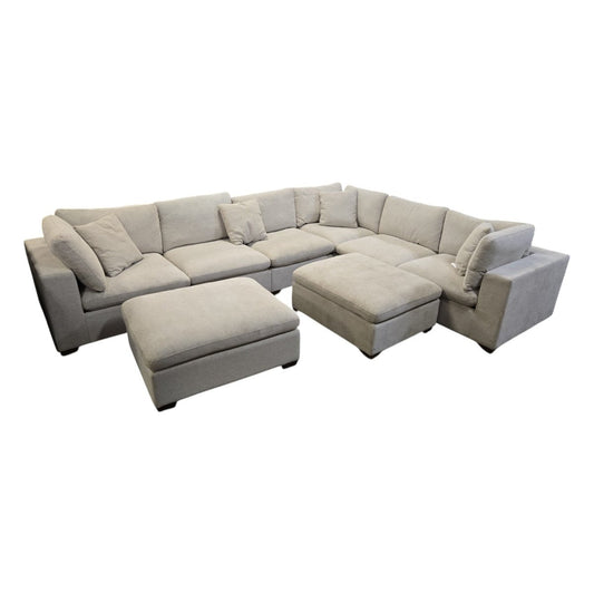 Thomasville Lowell 8 - Piece Modular Sectional (ID G319084) - Furniture available at Alpine Outlets in Denver