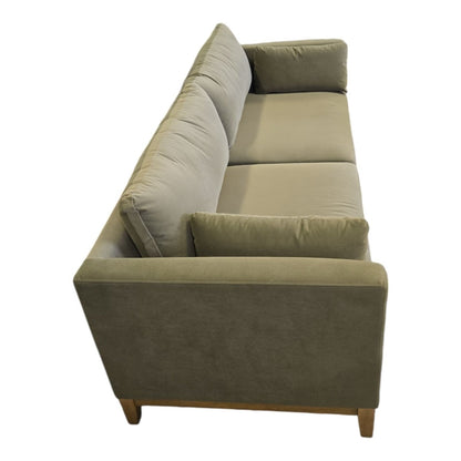 Thomasville Mokena Fabric Stationary Sofa with Storage - Used Like New - (ID U5837) - available at Alpine Outlets in Denver