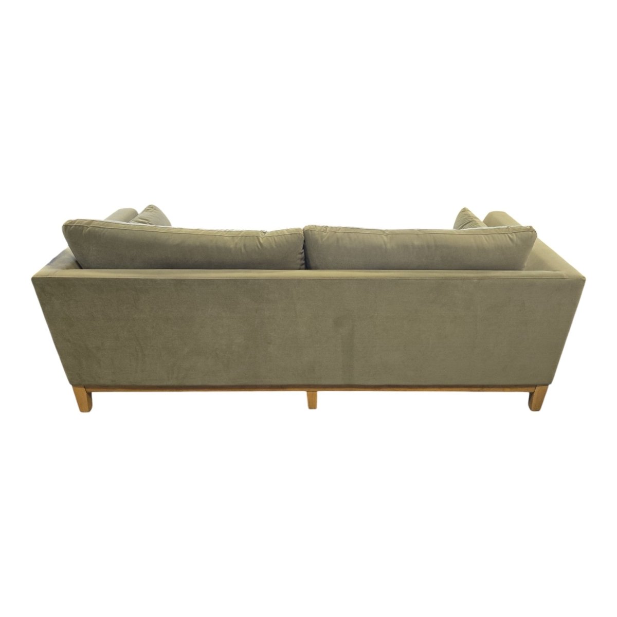 Thomasville Mokena Fabric Stationary Sofa with Storage - Used Like New - (ID U5837) - available at Alpine Outlets in Denver