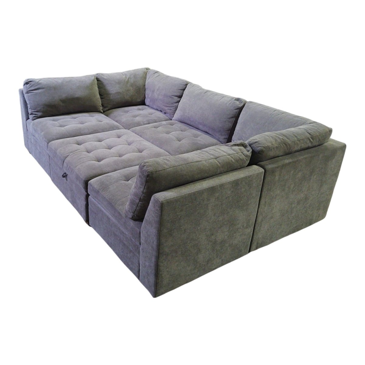 Thomasville Tisdale 6-Piece Modular Sectional with Storage Ottoman – Dark  Gray - $999.00 at Alpine Outlets, Denver