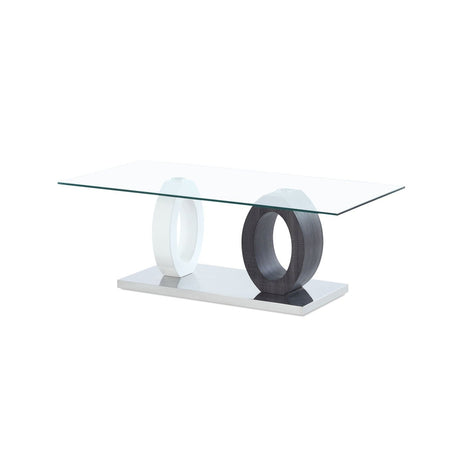 Tracker - Coffee Table - Brown / White - Coffee Tables available at Alpine Outlets in Denver