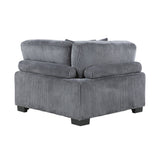 Traverse Modular Sectional Corner Chair in Gray - 🟢 Corner Chairs available at Alpine Outlets in Denver