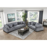 Traverse Modular Sectional Corner Chair in Gray - 🟢 Corner Chairs available at Alpine Outlets in Denver