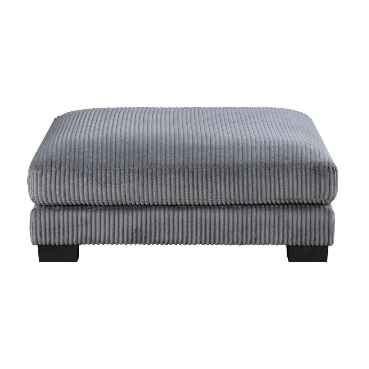 Traverse Modular Sectional Ottoman in Gray - 🟢 Ottomans available at Alpine Outlets in Denver