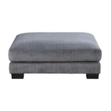 Traverse Modular Sectional Ottoman in Gray - 🟢 Ottomans available at Alpine Outlets in Denver