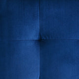 Tufted Cube Velvet Ottoman – 15 Inch Upholstered - Ottomans available at Alpine Outlets in Denver