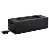 U_STYLE 2 - Piece 41.9" Propane Fire Pit Set with MGO Tank Cover Table - 🟢 Fire Pits available at Alpine Outlets in Denver