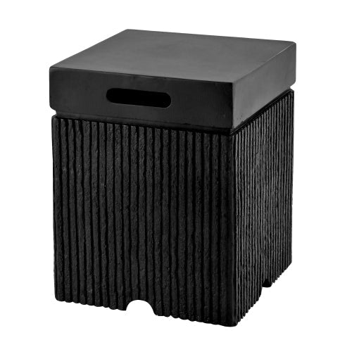U_STYLE 2 - Piece 41.9" Propane Fire Pit Set with MGO Tank Cover Table - 🟢 Fire Pits available at Alpine Outlets in Denver