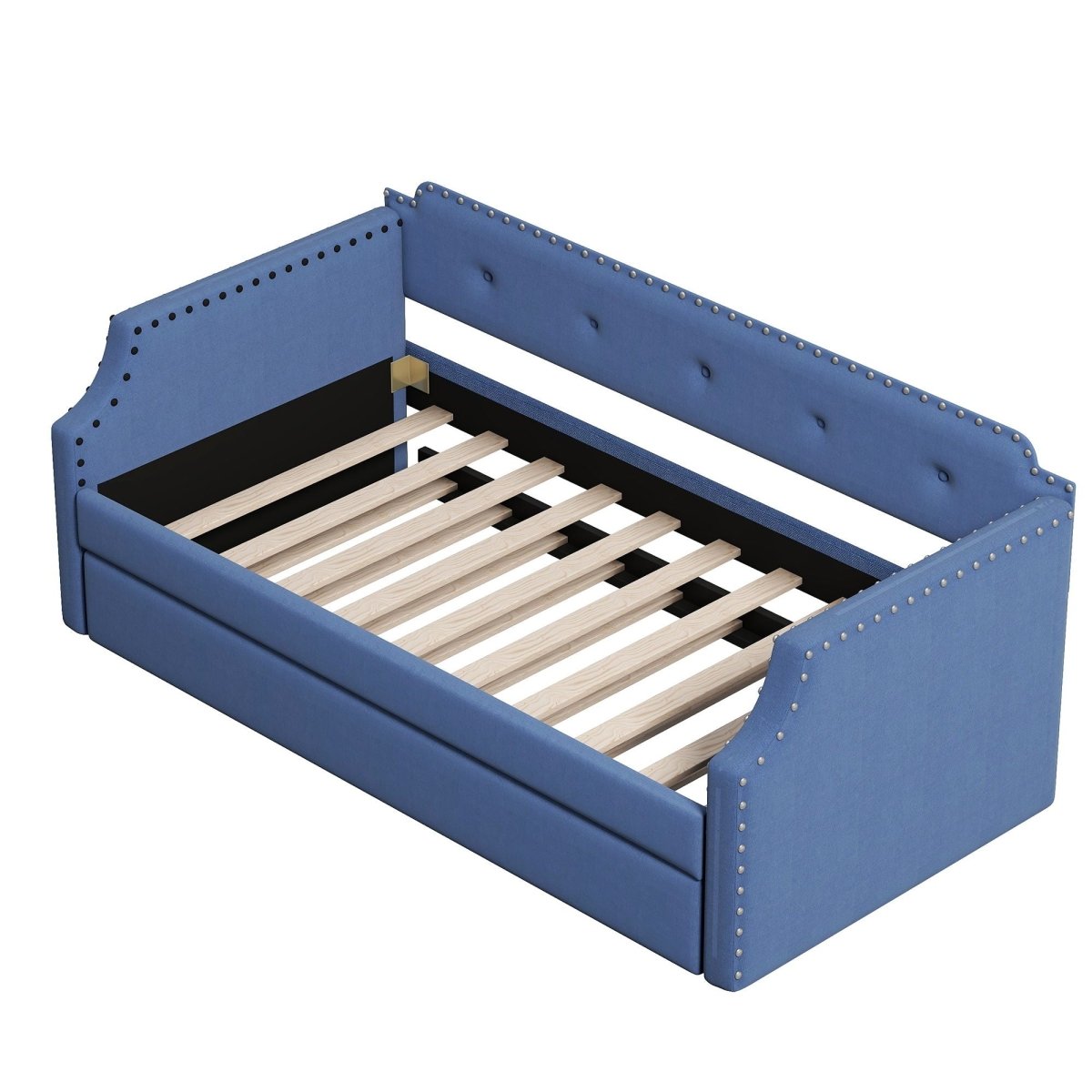 Upholstered Daybed With Trundle - Trundle Beds available at Alpine Outlets in Denver