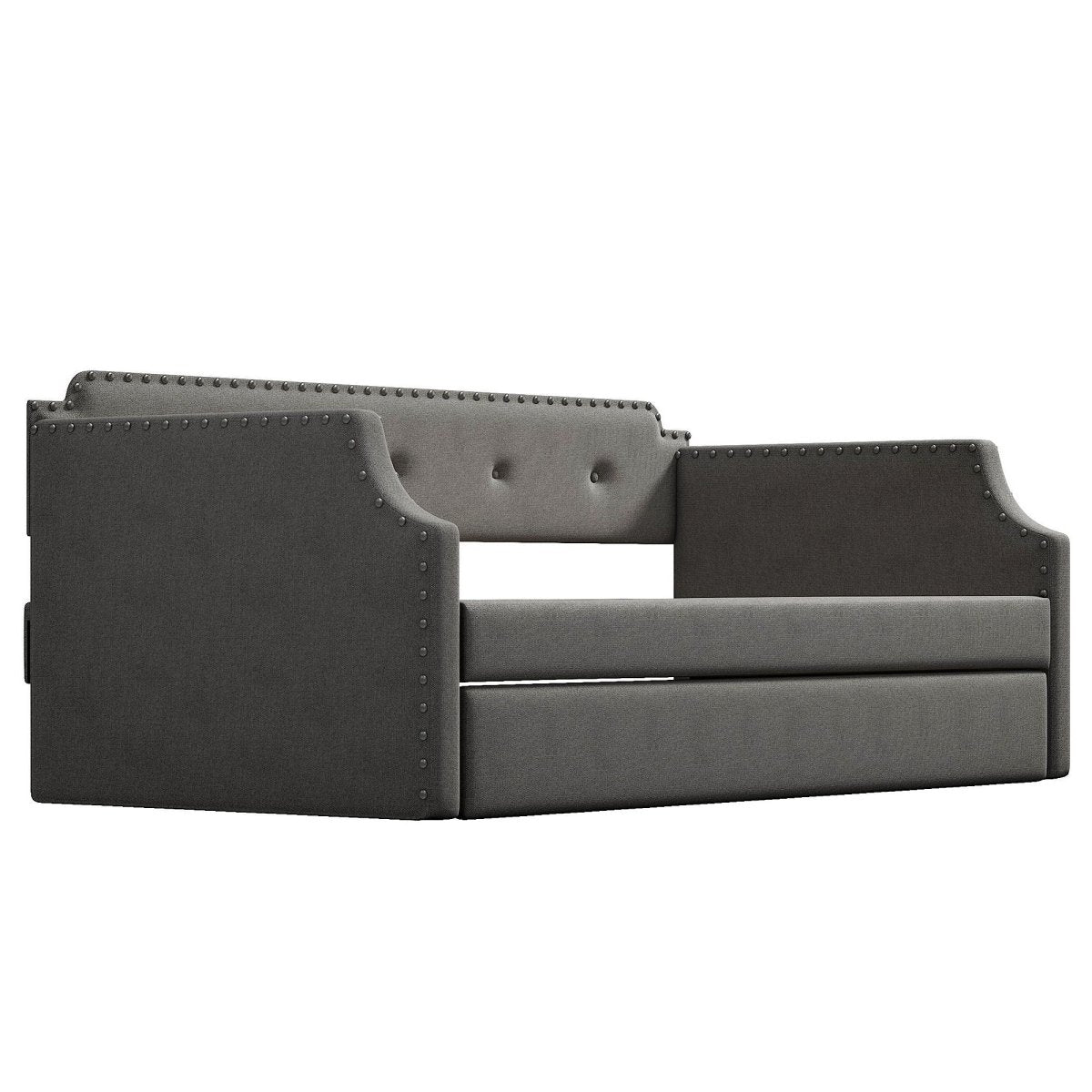 Upholstered Daybed With Trundle - Trundle Beds available at Alpine Outlets in Denver