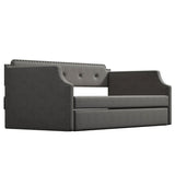 Upholstered Daybed With Trundle - Trundle Beds available at Alpine Outlets in Denver