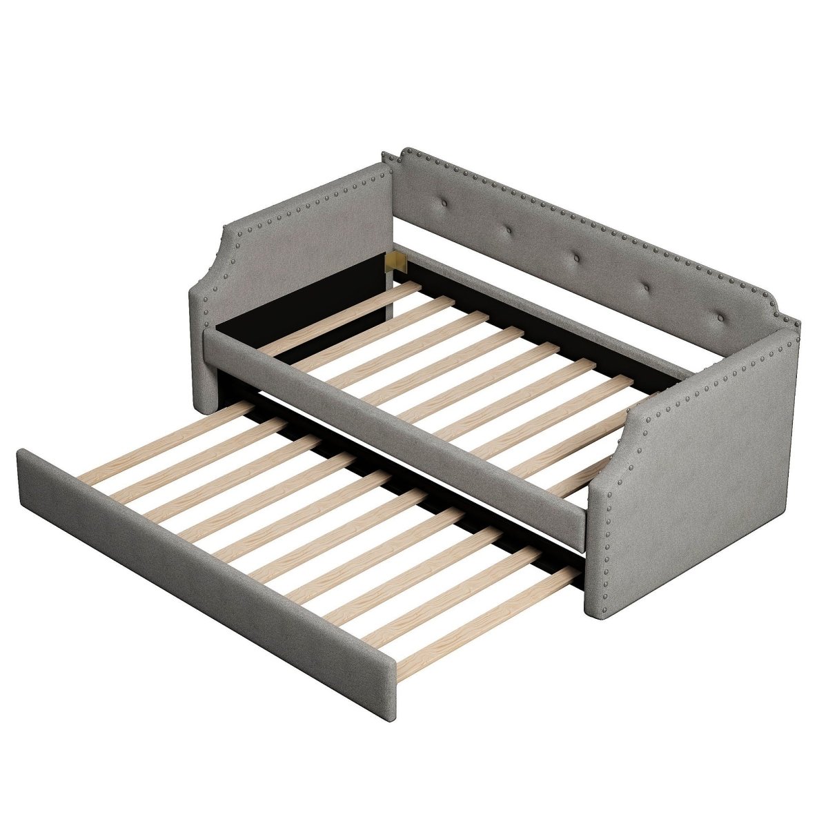 Upholstered Daybed With Trundle - Trundle Beds available at Alpine Outlets in Denver