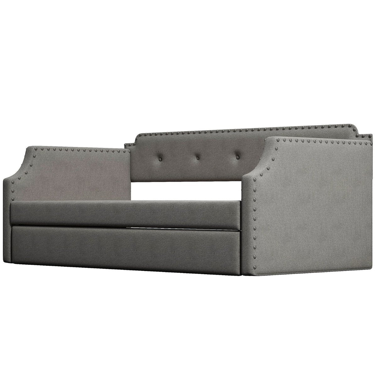 Upholstered Daybed With Trundle - Trundle Beds available at Alpine Outlets in Denver