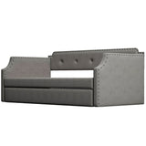 Upholstered Daybed With Trundle - Trundle Beds available at Alpine Outlets in Denver