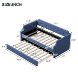 Upholstered Daybed With Trundle - Trundle Beds available at Alpine Outlets in Denver