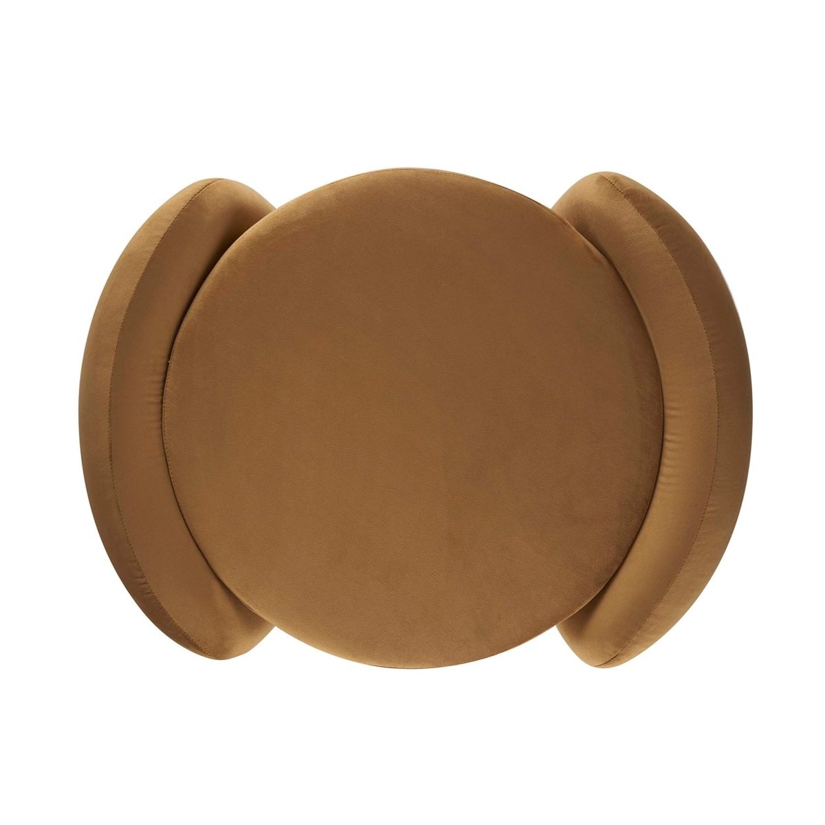 Velvet Storage Ottoman with Removable Lid – 28 Inch Upholstered - Ottomans available at Alpine Outlets in Denver