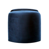 Velvet Storage Ottoman with Removable Lid – 28 Inch Upholstered - Ottomans available at Alpine Outlets in Denver