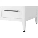 Millie 42 X 35 inch White Bathroom Vanity Cabinet