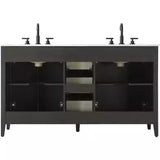 Elegant Lighting Millie 60" Free Standing Vanity Set - Mocha Brown