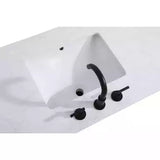 Elegant Lighting Millie 60" Free Standing Vanity Set - Mocha Brown