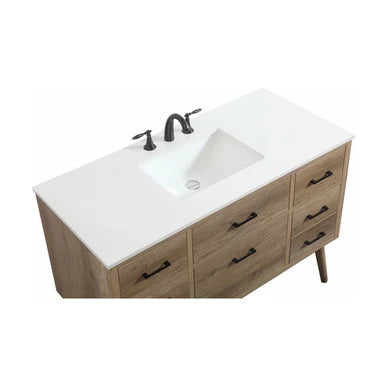 Boise 48 inch Free Standing Single Basin Vanity