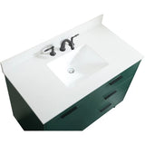 Elegant Lighting Baldwin 42" Free Standing Single Basin Vanity Set
