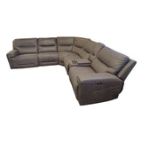 Westerly Fabric Power Reclining Sectional (ID U583729) - Furniture available at Alpine Outlets in Denver